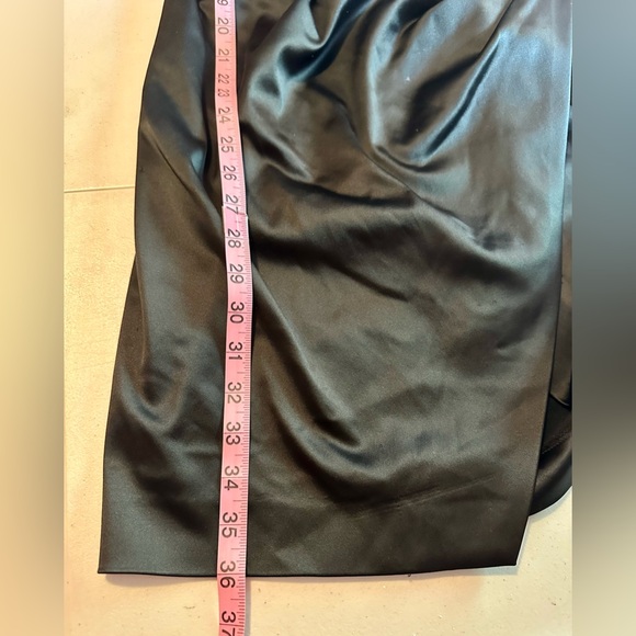 Bebe black off shoulder wrap mini dress size small - Picture 16 of 16